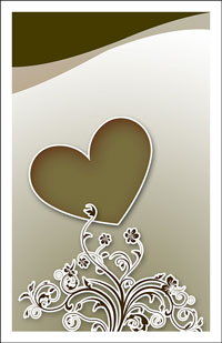 Wedding Program Cover Template 9E - Graphic 6